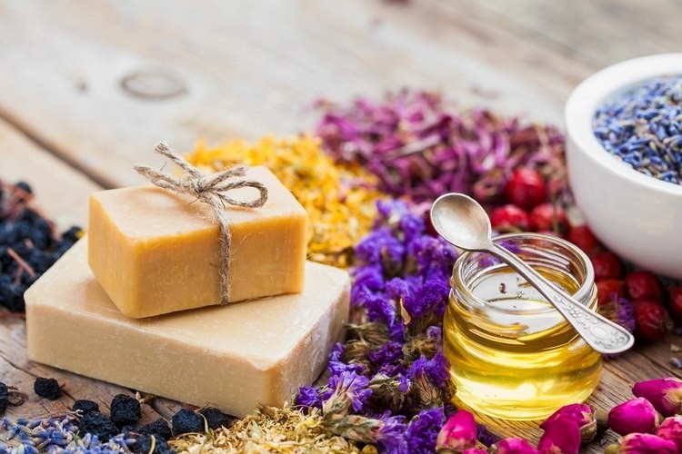 Natural soap ingredients